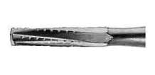 SS White FG #556 SS (Short Shank) Straight Flat End Crosscut Fissure Carbide Bur. Clinic Pack