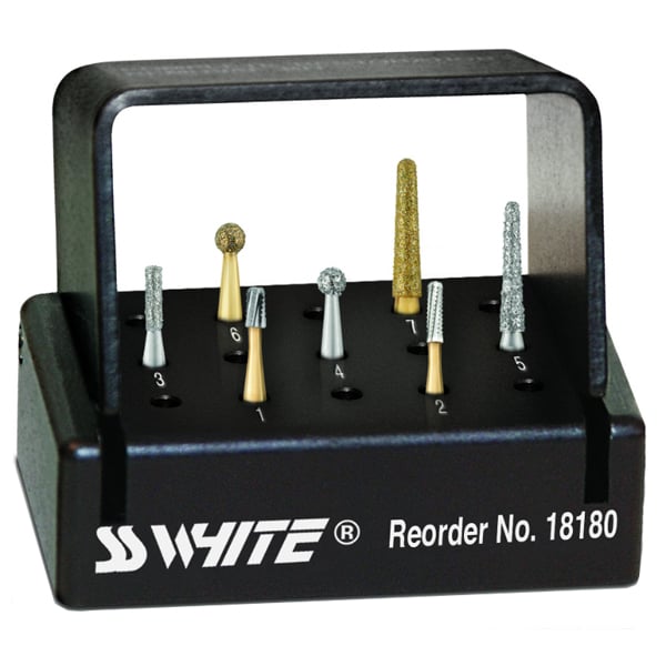 Great White Z Master Zirconia Crown Removal Kit: 6 Assorted