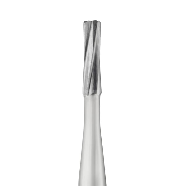 SS White FG #57 straight fissure plain Carbide Bur, clinic pack of 100 burs