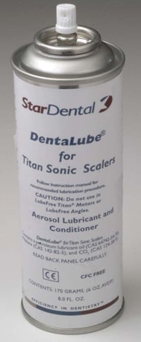 DentaLube for Titan Sonic Scaler, Aerosol Lubricant and Cleaner, 8 oz Bottle