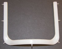 Star Dental Glass-filled radiolucent nylon rubber dam frame, single frame