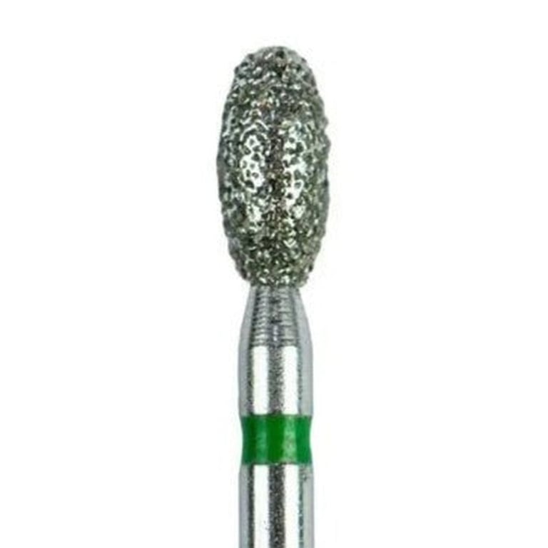 Tempo FG #379.023 Coarse Grit Egg Shaped Diamond Bur, Single Use, Sterile, 25/Pk. Head size