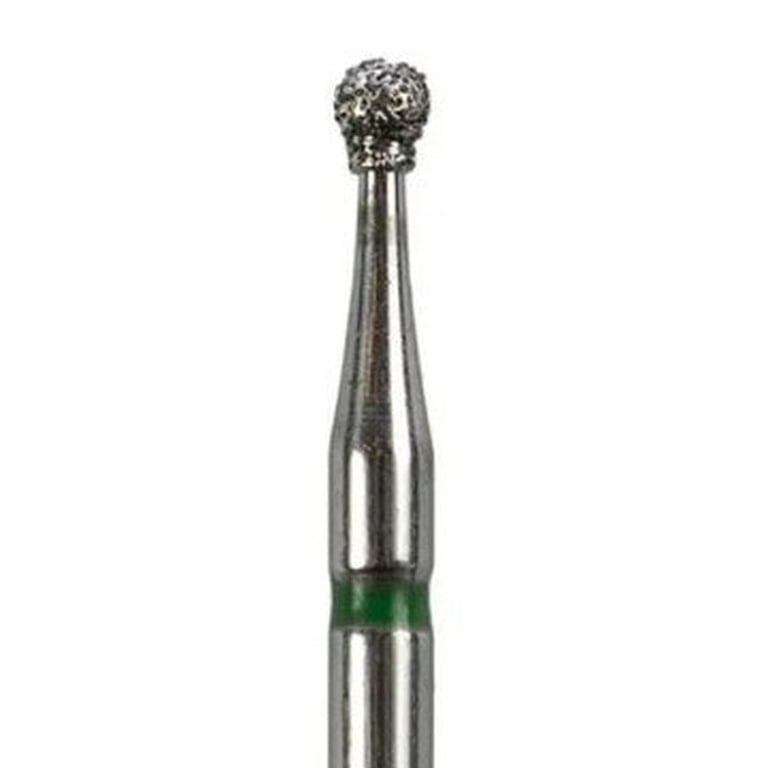 Tempo FG #801.014 Coarse Grit Round Diamond Bur, Single Use, Sterile, 25/Pk. Head size: 0.14mm