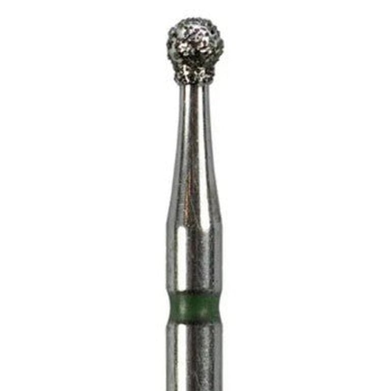 Tempo FG #801.016 Coarse Grit Round Diamond Bur, Single Use, Sterile, 25/Pk. Head size: 0.16mm