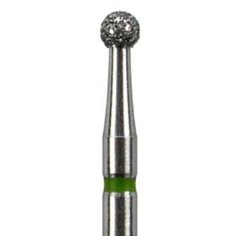 Tempo FG #801.018 Coarse Grit Round Diamond Bur, Single Use, Sterile, 25/Pk. Head size: 0.18mm