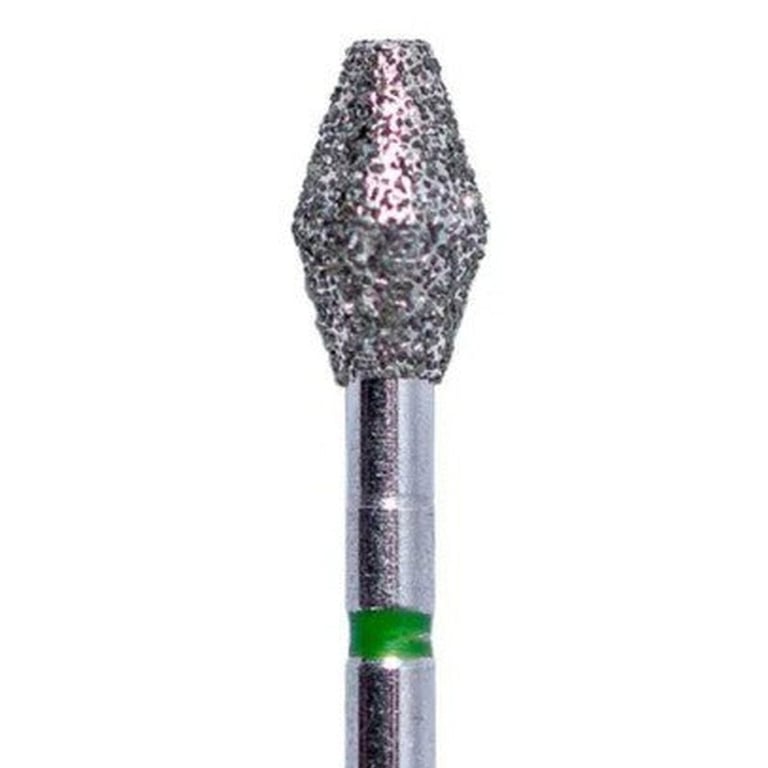 Tempo FG #811.033 Coarse Grit Barrel Shaped Diamond Bur, Single Use, Sterile, 25/Pk. Head size