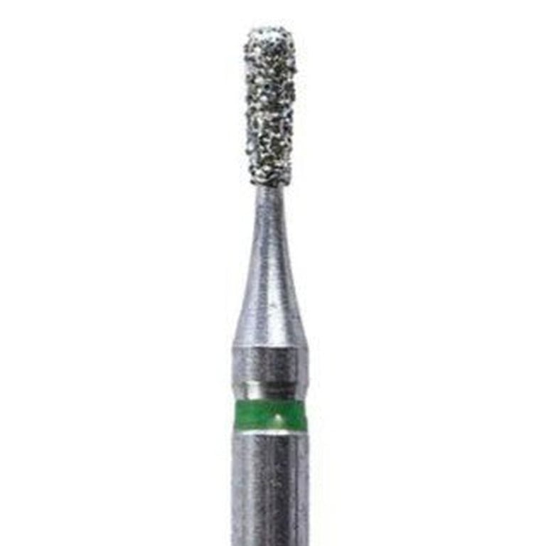 Tempo FG #830.010 Coarse Grit Pear Shaped Diamond Bur, Single Use, Sterile, 25/Pk. Head size