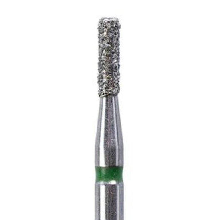 Tempo FG #835.012 Coarse Grit Flat End Cylinder Diamond Bur, Single Use, Sterile, 25/Pk. Head