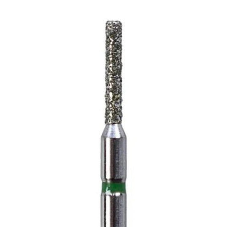 Tempo FG #836.010 Coarse Grit Flat End Cylinder Diamond Bur, Single Use, Sterile, 25/Pk. Head