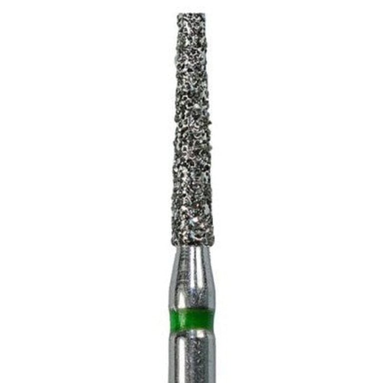 Tempo FG #847.014 Coarse Grit Flat End Taper Diamond Bur, Single Use, Sterile, 25/Pk. Head size