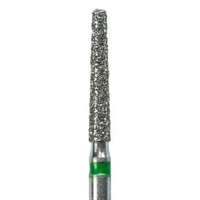 Tempo FG #848.018 Coarse Grit Flat End Taper Diamond Bur, Single Use, Sterile, 25/Pk. Head size