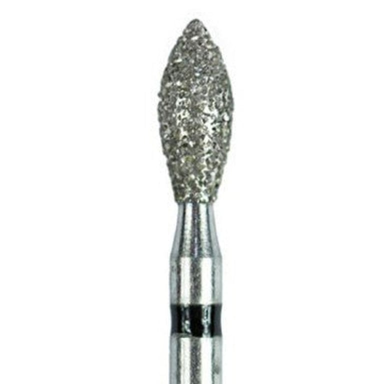 Tempo FG #368.023 Super Coarse Grit Pointed Football Shaped Diamond Bur, Single Use, Sterile