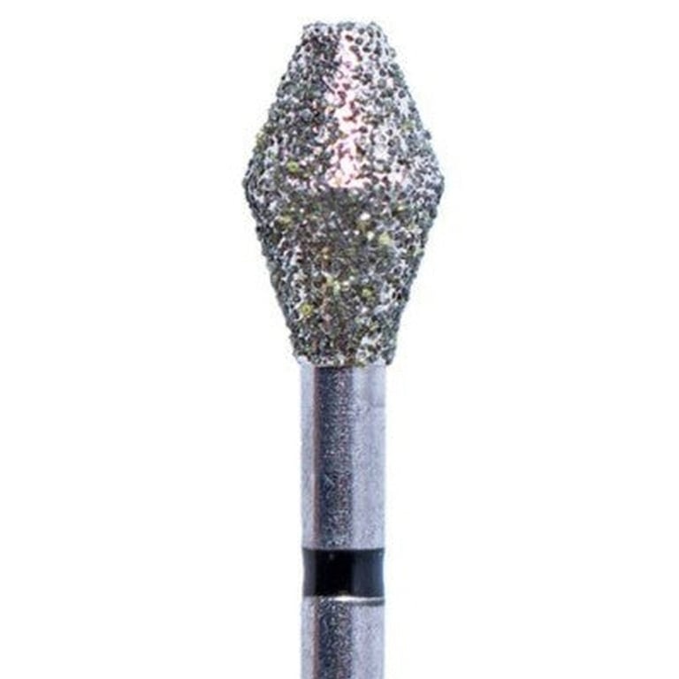 Tempo FG #811.037 Super Coarse Grit Barrel Shaped Diamond Bur, Single Use, Sterile, 25/Pk. Head
