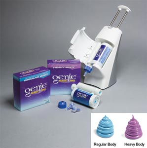 Genie Magic Mix Heavy Body, Standard Set, Berry Flavored Impression Material, Bulk Package of 4