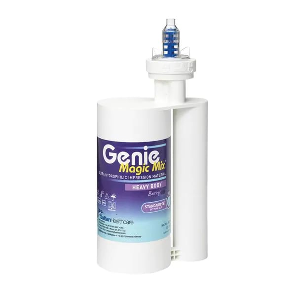 Genie Magic Mix VPS Impression Material - Heavy Body Standard Set (4:30) Berry Flavor, Purple