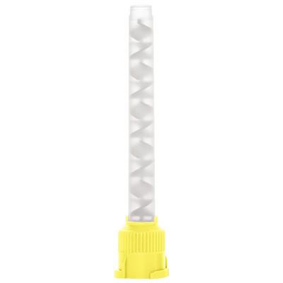 Genie Mixing Tips - 4.2 mm x 12 mm, Yellow, 48/Pk. For use VPS impression material and bite