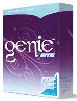 Genie Bite Registration Material, Super Fast Set, Mint Flavor, 2 x 50 ml Cartridges, 6 Green