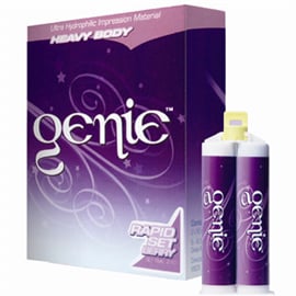 Genie VPS Impression Material - Light Body, Rapid Set, Berry Flavor, Green, Bulk Pack: 60 - 50 mL