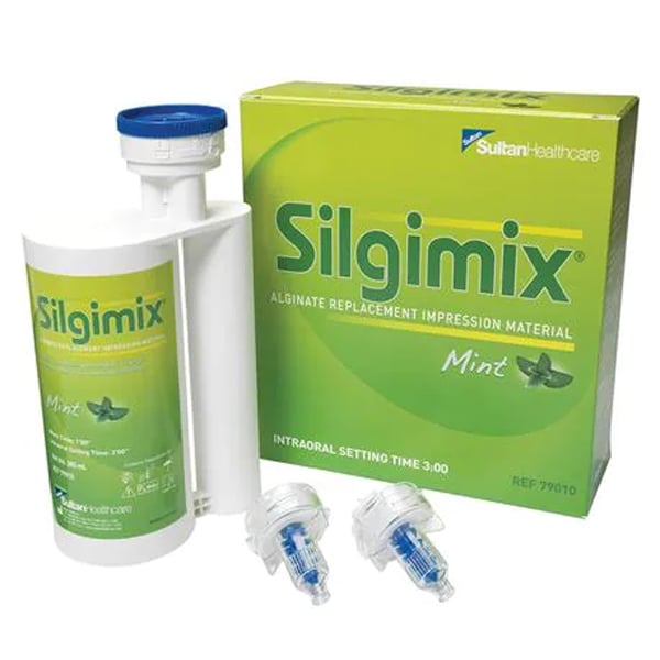Silgimix Alginate Replacement Impression Material. Single Pack: 380 ml Cartridge, 10 Dynamic