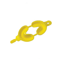 Topex Small Yellow Hinged Dual Arch Fluoride Trays, Package of 50
