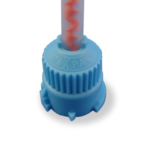 MIXPAC HP Mixing Tips, Blue (Orange inside) 250/Pk. Bulk Package 10