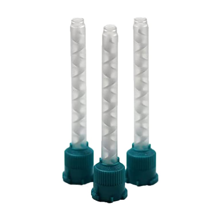 MIXPAC HP Mixing Tips - Large (6.5 mm), Teal 48/Pk. patented mixing tips, made in Switzerland