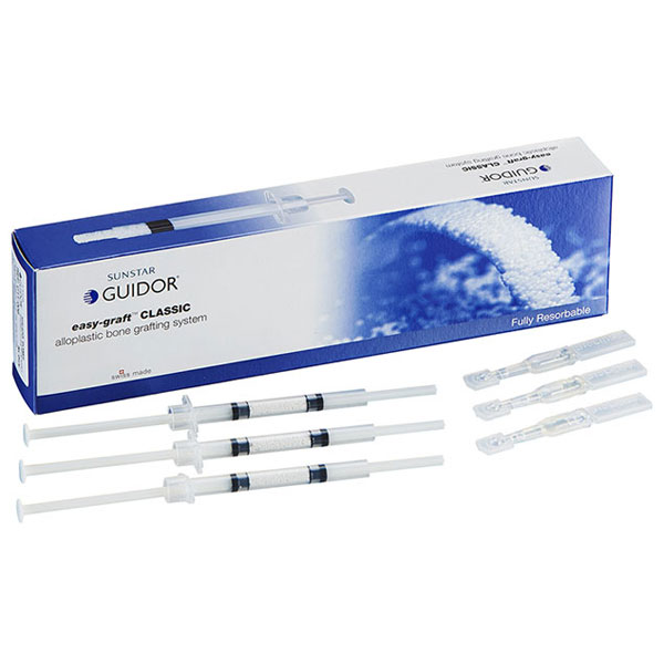 Guidor easy-graft CLASSIC Alloplastic Bone Grafting System - 0.4ml 3/Bx. The first particulate