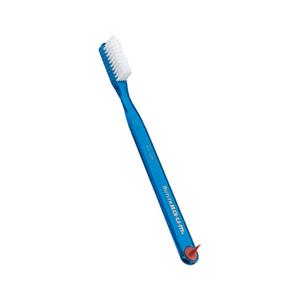 GUM Classic Toothbrush - Full size Soft Adult toothbrush, Classic Handle with Rubber Tip, 42