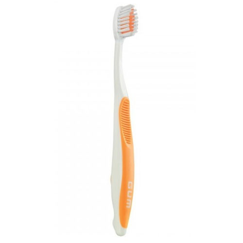 GUM Orthodontic Toothbrush, 12/Pk. "V" trim soft brush facilitates cleaning around orthodontic