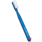 GUM Classic Toothbrush - Compact size Soft Adult toothbrush with Classic Handle, 34 Tufts, Dome