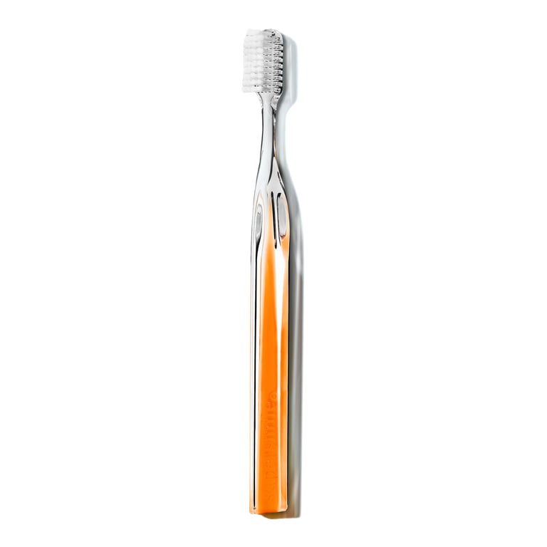 SuperSmile Crystal Collection Toothbrush with Soft 45° Angled Bristles, Orange Sunstone, 1/Pk