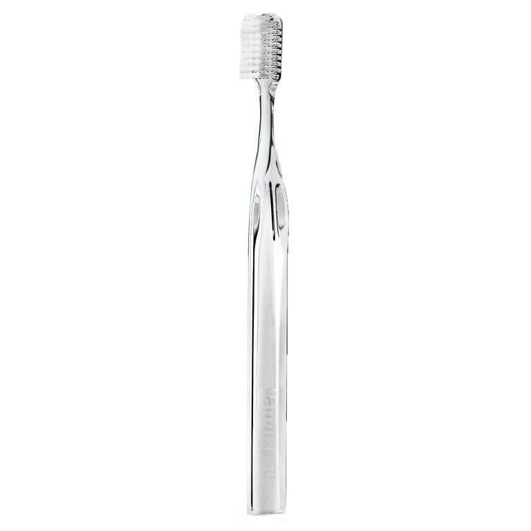 SuperSmile Crystal Collection Toothbrush with Soft 45° Angled Bristles, White Coral, 1/Pk
