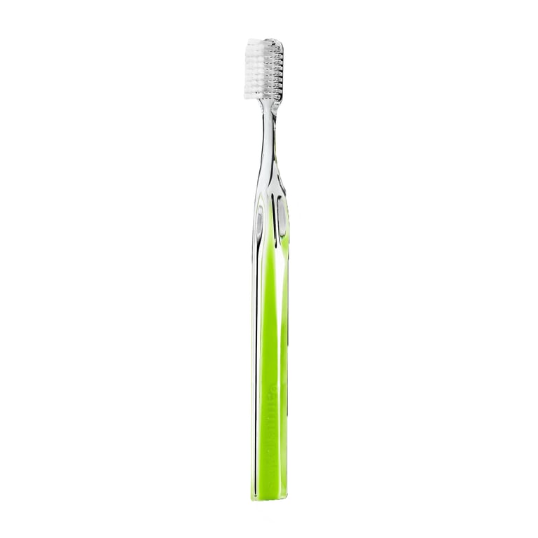 SuperSmile Crystal Collection Toothbrush with Soft 45° Angled Bristles, Green Peridot, 1/Pk