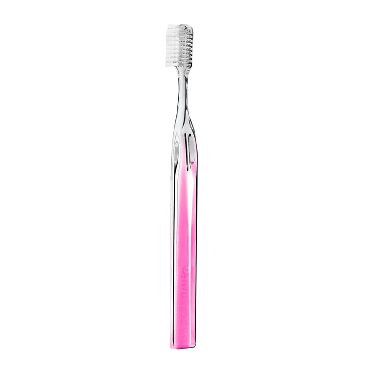 SuperSmile Crystal Collection Toothbrush with Soft 45° Angled Bristles, Pink Diamond, 1/Pk