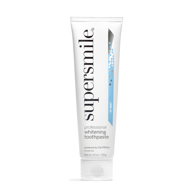 SuperSmile Fluoride-Free Professional Whitening Toothpaste, 4.2Oz. Tube, Icy Mint, 1/Pk