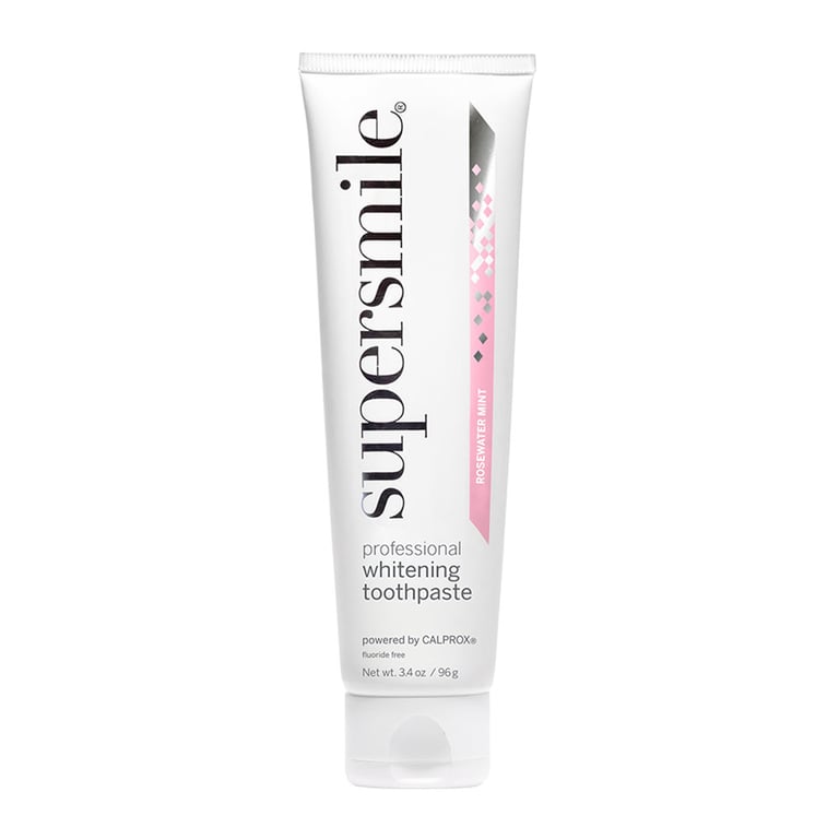 SuperSmile Fluoride-Free Professional Whitening Toothpaste, 3.4Oz. Tube, Rosewater Mint, 1/Pk