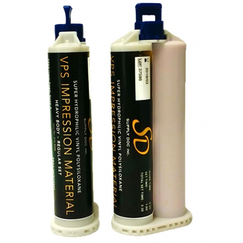 Supply Doc VPS Light Body, Fast set, 2 - 50 ml cartridges VPS impression material (no tips), super