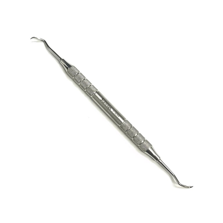 SUPPRA Double-Ended #4 Crane-Kaplan Scaler, 5/16" Stainless Steel Handle, 1/Pk