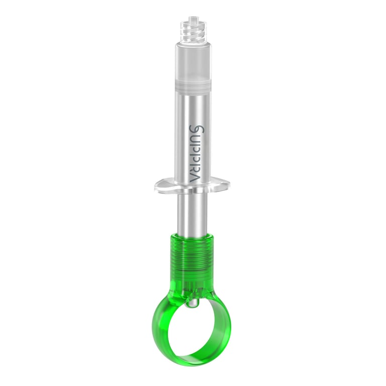 SUPPRA Negative Pressure Irrigation Syringe System, Single System. Includes 1 suction tube, 1