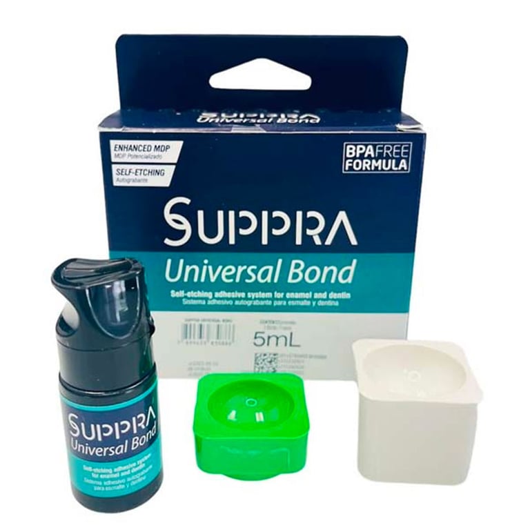 SUPPRA Universal Bond Lightcure Selfetch Adhesive System, 5 mL Bottle
