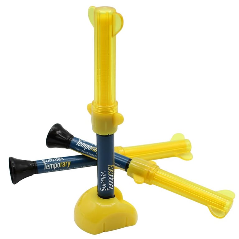 Temporary Flowable Filling Material, Light-Cured, Natural Shade, 3/Pk. Easy-placing sealing