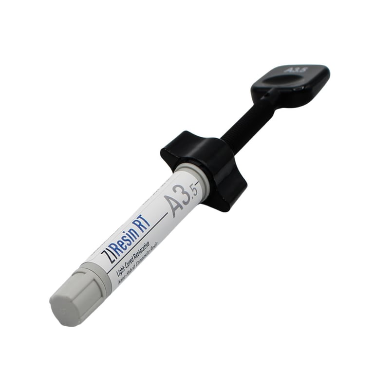 ZIResin RT Light-Cured Restorative Hybrid Composite Resin Refill, Shade A3.5, 4gm Syringe, 1/Pk