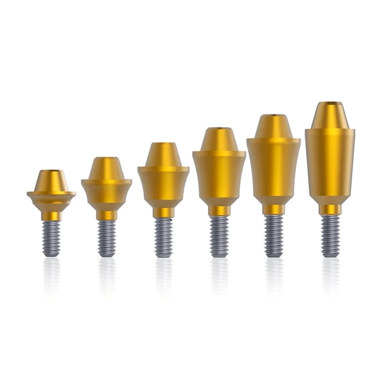 Surcam UNF 1-72 Thread (Cone), Internal Hex Figure 2 Tray Multi Unit Kit. Includes 24 angular MU