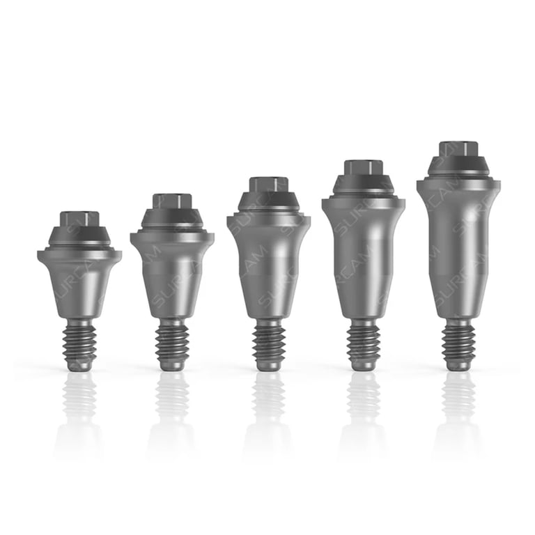 Surcam M1.4 Thread (Cone), RP Platform Conical Connection Figure 4 Tray Multi Unit Kit. Includes