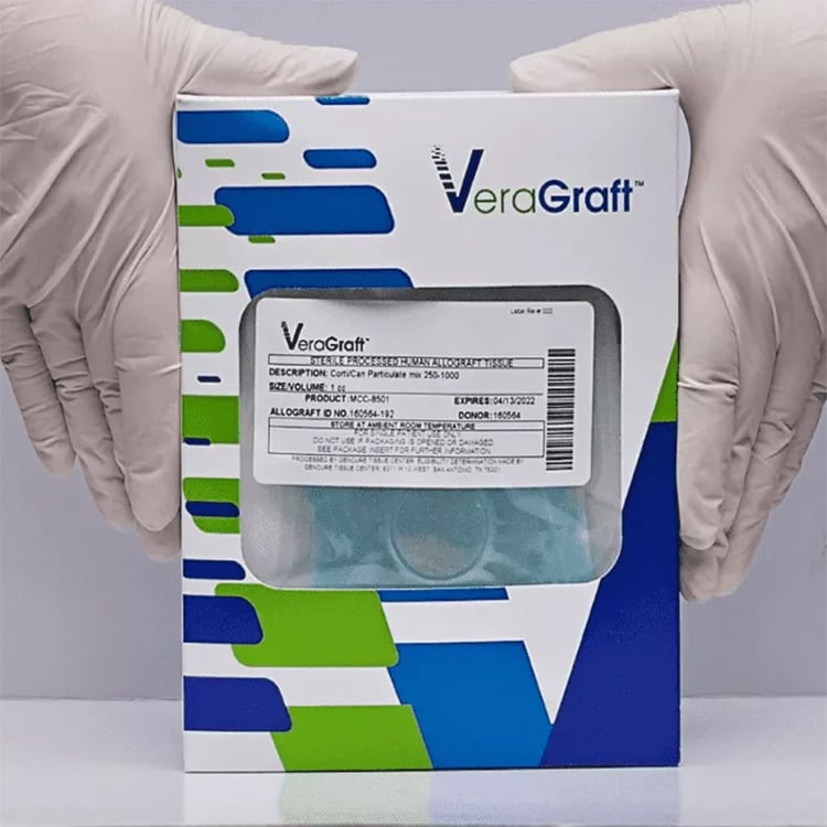 VeraGraft 5.0 cc Mineralized Cortical Bone Granul