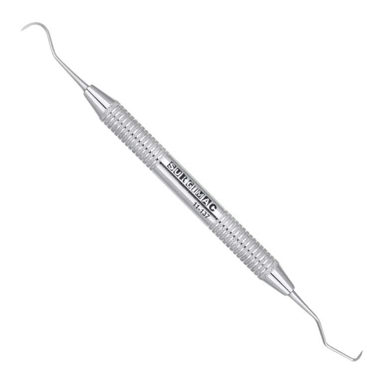 Air Series 137 Double-Ended Stainless Steel Sickle Scaler w/Hollow Handle, 1/Pk. Removes