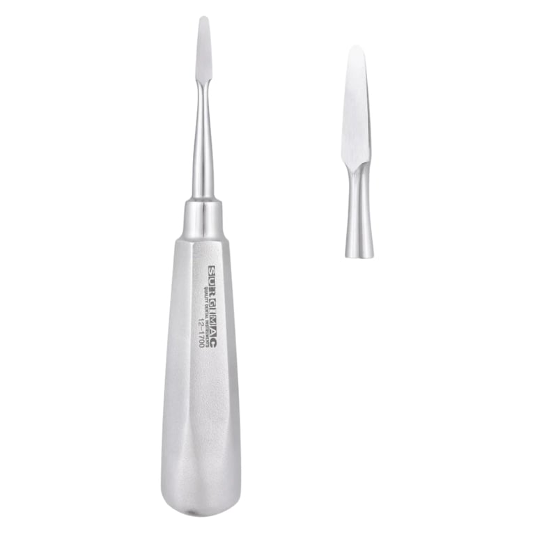 Air Series Cogswell A Stainless Steel Elevator w/Hollow Handle, 1/Pk. Luxates and elevates teeth