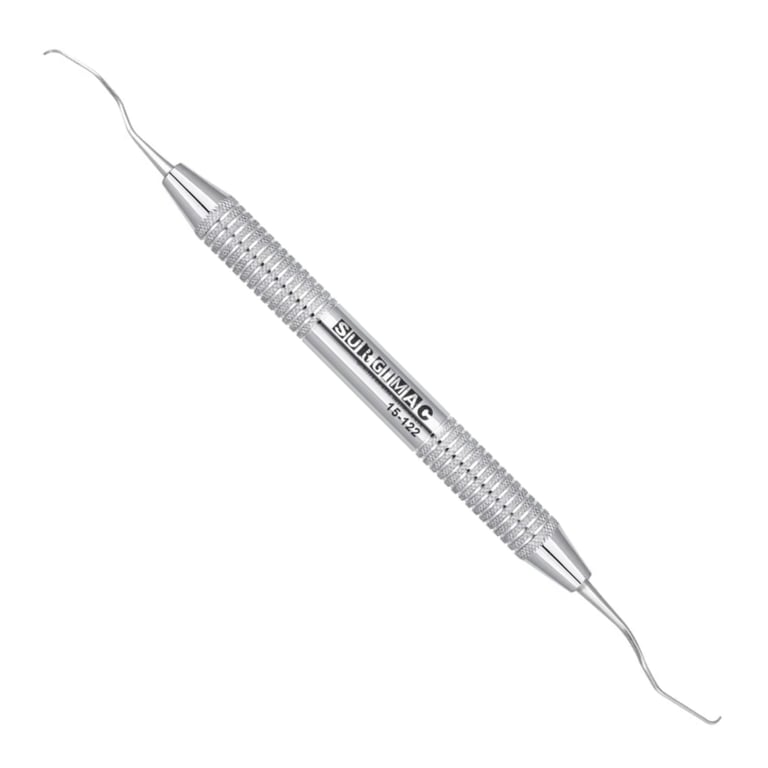 Air Series Double-Ended Stainless Steel #11/12 Mini Gracey Curette, 1/Pk. Designed for scaling