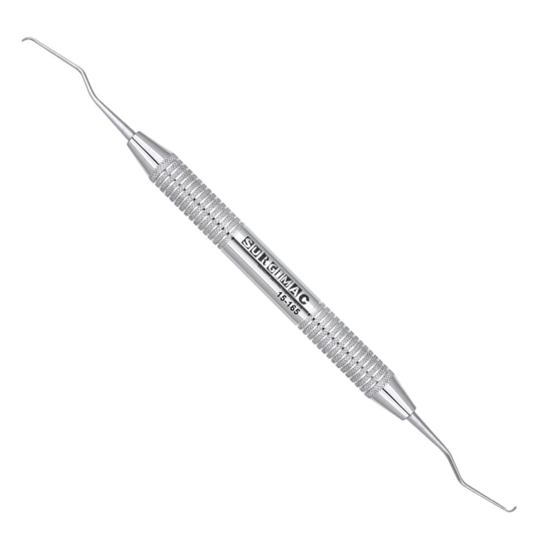 Air Series Double-Ended Stainless Steel #5/6 Mini Gracey Curette, 1/Pk. Designed for scaling