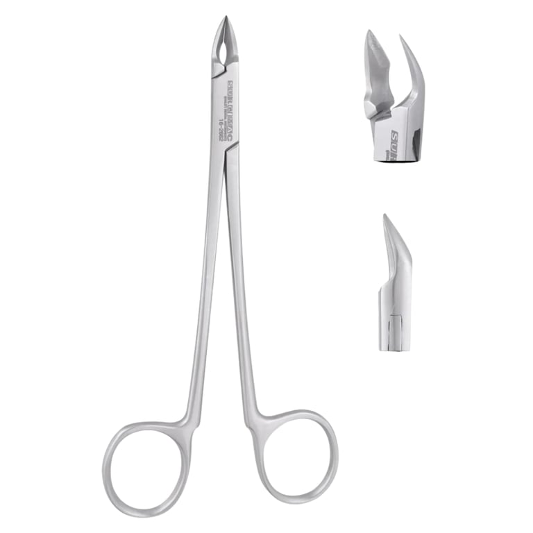 Air Series Sugarman Nipro 16cm Stainless Steel Tissue Nipper w/Plier-Style Handle, 1/Pk. Removes